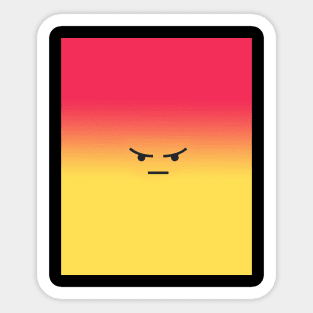 ANGRY REACT Sticker